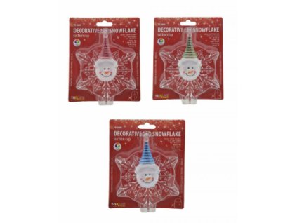 LED decoration Christmas suction cup snowman