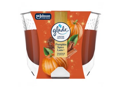 Glade candle 204g Pumpkin Spice Latte