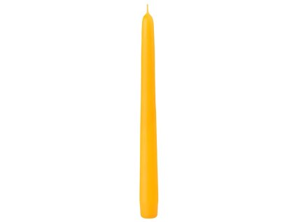 Emocio candle Classic conical yellow 22x240mm