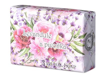 Soap Lavender and Peony, natural 200g