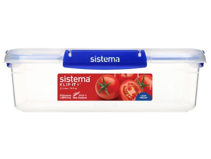 Sistema Waterproof food box KLIP IT PLUS 4 clips 2.2 l