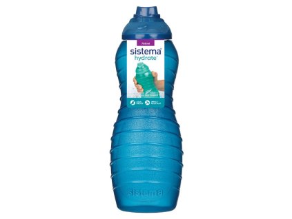 Sistema Hydrate Davina Twist n Sip Bottle 700 ml, blue