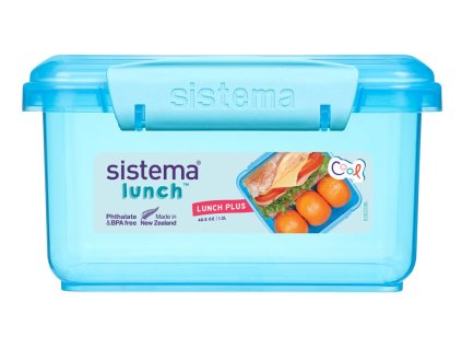Sistema Divided Lunch Plus Lunch Box 1.2 l, blue