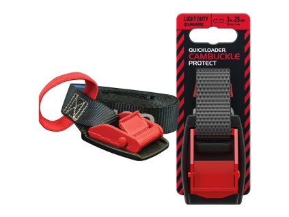 QUICKLOADER® Cambuckle Protect 600 kg • 3 mx 25 mm