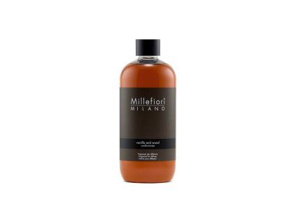 Millefiori Milano Vanilla & Wood aroma diffuser refill 500 ml