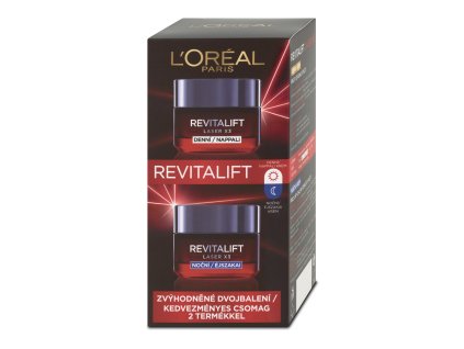 Loreal cream 2x50ml Revitalift Laser
