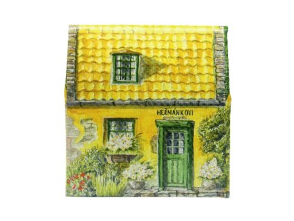 Soap "House" Chamomile - handmade, 80 g