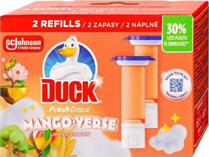 Duck Fresh Discs WC REFILL 2x36ml Mango Verse Pcs