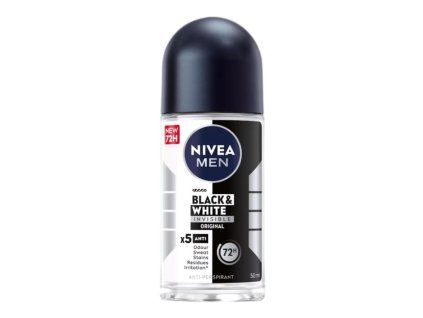 Nivea Roll-on Men 50ml B&W Invisible (Indonesia) Pcs