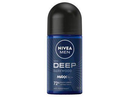 Nivea Roll-on Men 50ml Deep Darkwood (Indonesia) Pcs