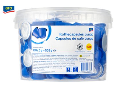 aro Lungo kapsle kávové 100 ks