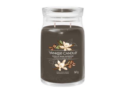 YANKEE CANDLE VANILLA BEAN ESPRESSO SIGNATURE LARGE
