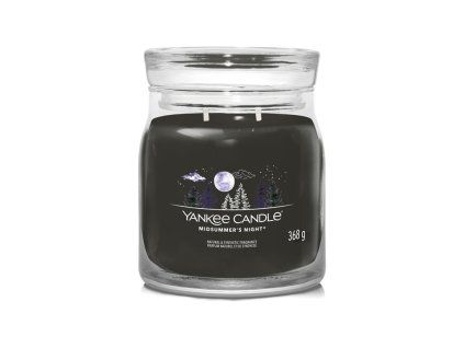 YANKEE CANDLE MIDSUMMER'S NIGHT SIGNATURE MEDIUM