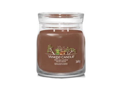 YANKEE CANDLE PRALINE & BIRCH SIGNATURE MEDIUM