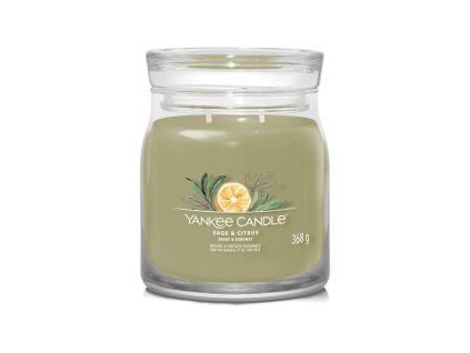 YANKEE CANDLE SAGE & CITRUS SIGNATURE MEDIUM
