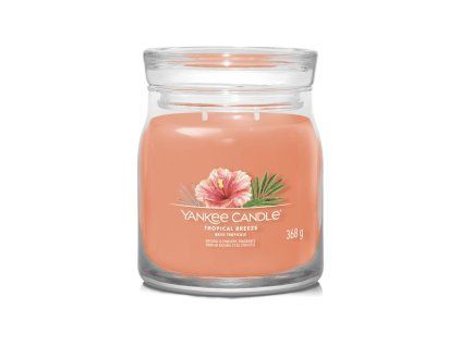 YANKEE CANDLE TROPICAL BREEZE SIGNATURE MEDIUM