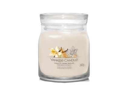 YANKEE CANDLE VANILLA CREME BRULEE SIGNATURE MEDIUM