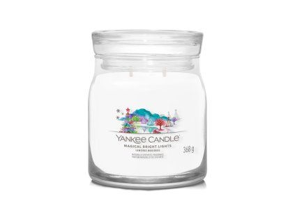 YANKEE CANDLE MAGICAL BRIGHT LIGHTS SIGNATURE MEDIUM