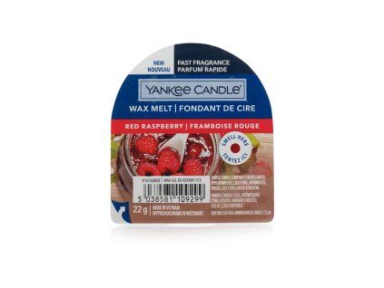 YANKEE CANDLE RED RASPBERRY SCENTED WAX FOR AROMA LAMPS NEW