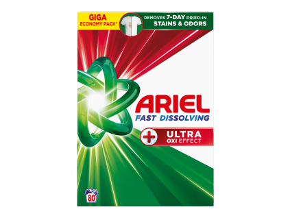 Ariel powder 80PD Plus Ultra OXI BOX