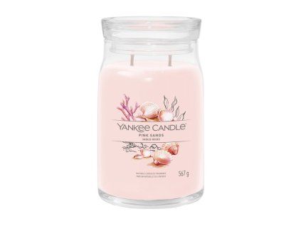 YANKEE CANDLE PINK SANDS SIGNATURE LARGE