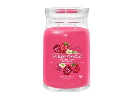 YANKEE CANDLE RED RASPBERRY SIGNATURE LARGE