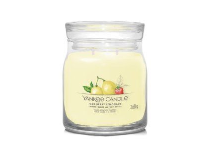 YANKEE CANDLE ICED BERRY LEMONADE SIGNATURE MEDIUM