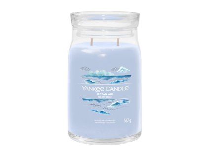 YANKEE CANDLE OCEAN AIR SIGNATURE LARGE