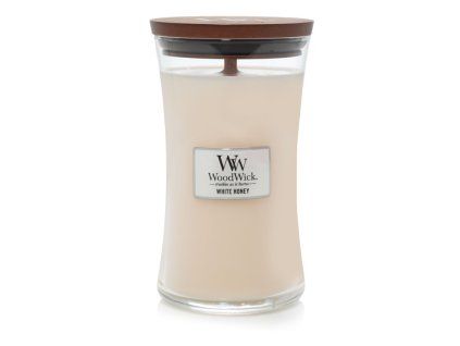 WoodWick White Honey vase large