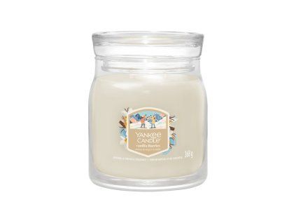 YANKEE CANDLE VANILLA FLURRIES SIGNATURE MEDIUM