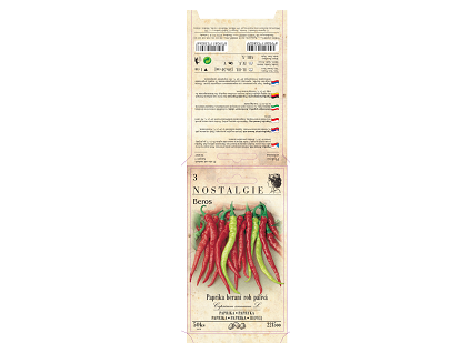 2215oo Ram's horn hot pepper beros
