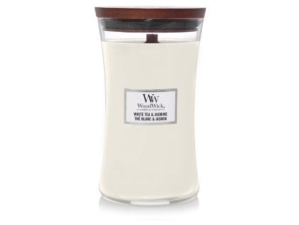 WoodWick White Tea & Jasmine vase large