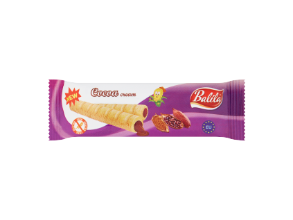 Balila corn tubes 18g cocoa flavor