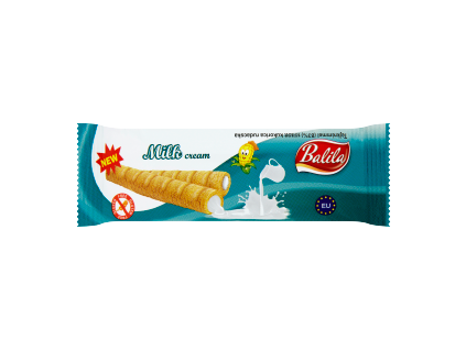 Balila corn tubes 18g milk flavor