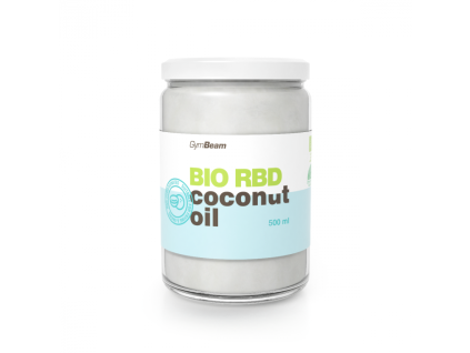 bio rbd coconut oil 500 ml gymbeam 1