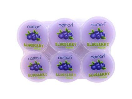 NOMORI blueberry pudding with nata de coco 72g