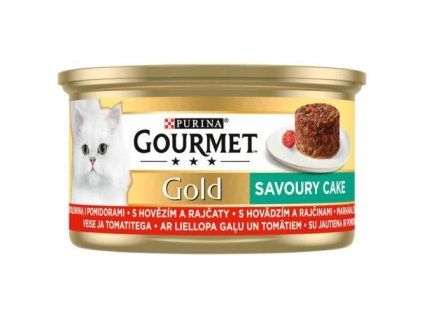 Gourmet Gold canned savorycake with beef 85g