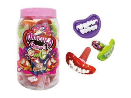JimmyFox lollipops 70pcs dracula can 315g