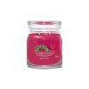 YANKEE CANDLE SPARKLING WINTERBERRY SIGNATURE MEDIUM