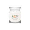 YANKEE CANDLE WHITE SPRUCE & GRAPEFRUIT SIGNATURE MEDIUM