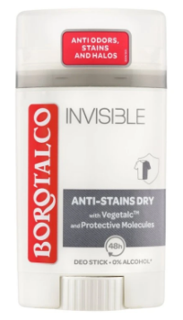 BOROTALCO dezodorant v stiku Nevidni 40 ml
