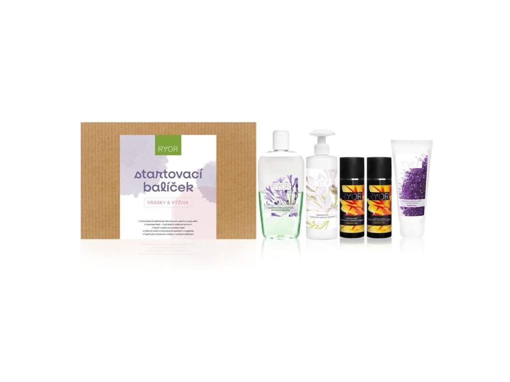 startovaci balicek vrasky a vyziva s produkty