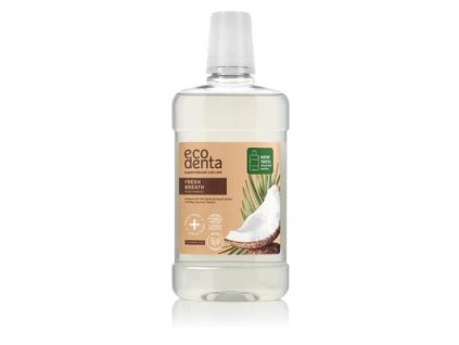 110994 ecodenta ustni voda s kokosem aloe vera a matovym olejem 500 ml