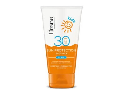 111453 lirene sc opalovaci telove mleko pro deti spf 30