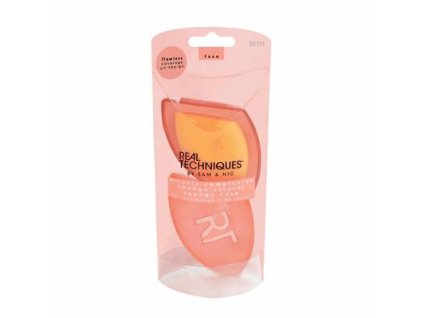 112320 real techniques houbicka na make up s cestovnim pouzdrem 1 ks