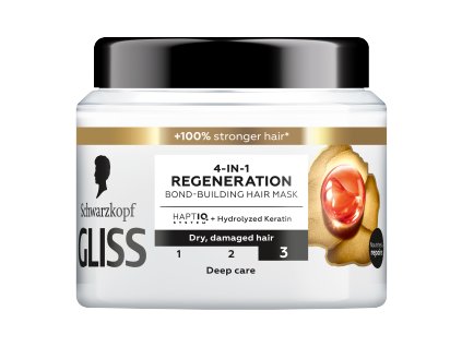118836 gliss maska 400ml regeneration 4 in 1