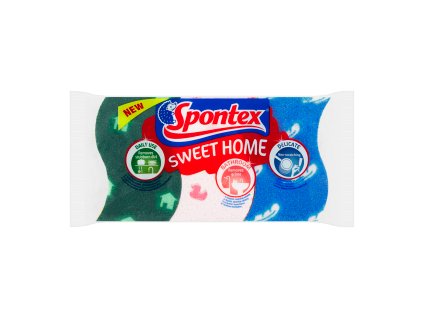 119931 spontex sweet home houbicka 3ks fol