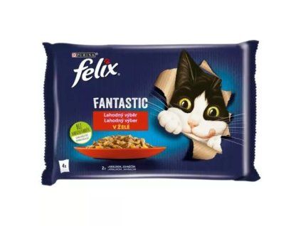 Felix kapsa (4x85g/sac) králík jehně