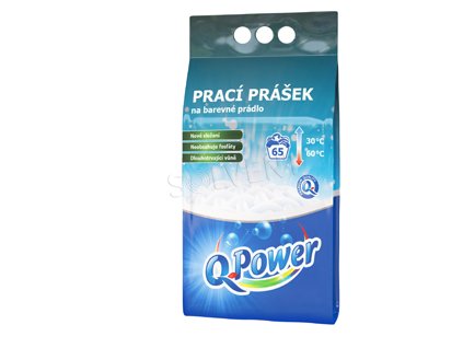 123498 q power prasek na prani 65pd color