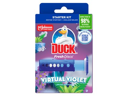 123891 duck fresh discs wc 36ml violet le